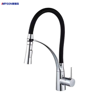 Robinet de cuisine monocommande en cuivre, chaud/froid, extractible, pour évier de lavage de légumes, avec cartouche céramique rotative
