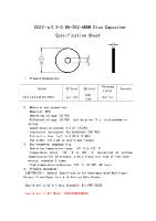 Condensateur à disque CC52, diamètre extérieur 2,3 mm, diamètre intérieur 0,85 mm, tension de déclenchement 63 VDC, 6,5 pF, X7R, emballage SMD, haute fiabilité