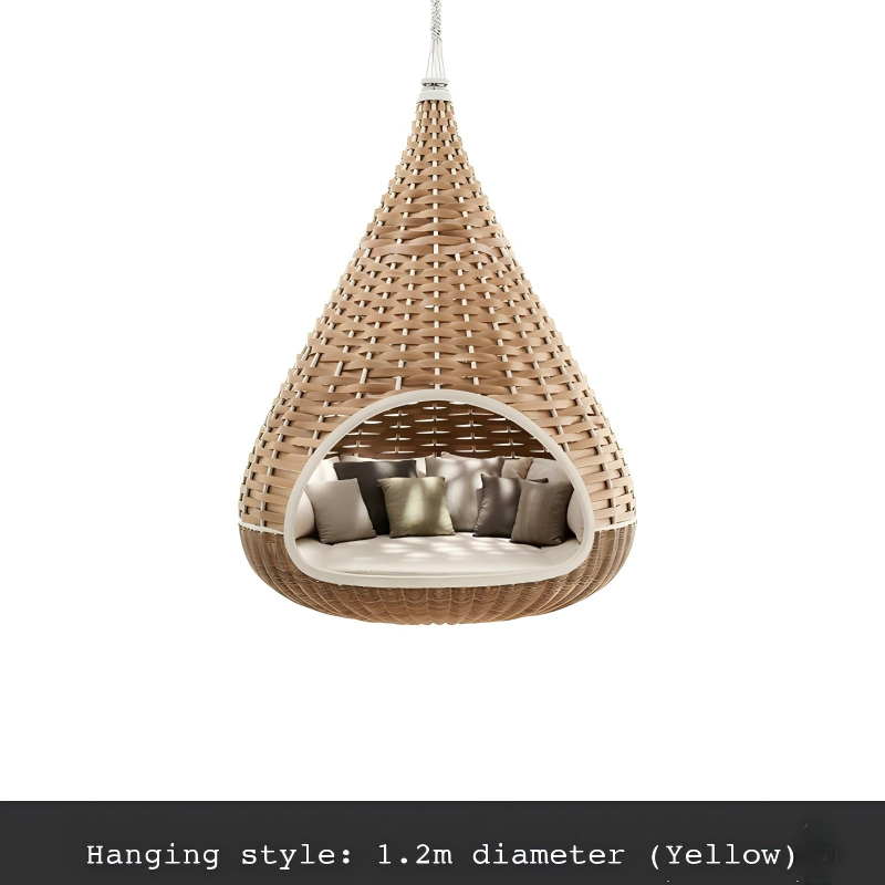 Style suspendu, diamètre 1,2 m (jaune)