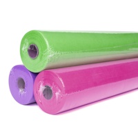Bon prix diverses couleurs de nappe de restaurant PP non tissée nappe non tissée en rouleau