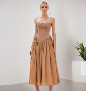 Vestido camisola sin mangas para mujer de alta calidad patrón elegante de <span class=keywords><strong>moda</strong></span> <span class=keywords><strong>Imperio</strong></span> para fiestas de cumpleaños Club dama de honor baile - Product Image 1