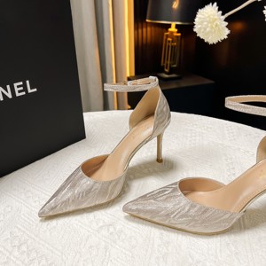 <span class=keywords><strong>Champion</strong></span> versión coreana <span class=keywords><strong>sandalias</strong></span> de aguja para mujer tacón alto cinturón de un lado PRIMAVERA/invierno Color puntiagudo plantilla ligera PU - Product Image 3