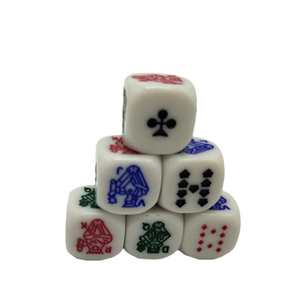 <span class=keywords><strong>Dados</strong></span> acrílicos grabados redondeados personalizados de 15mm <span class=keywords><strong>para</strong></span> tarjetas, juegos de mesa, <span class=keywords><strong>dados</strong></span> regulares de entretenimiento <span class=keywords><strong>para</strong></span> juegos de 6 caras - Product Image 3