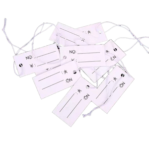 Trung Quốc Nhà Máy Giá Rẻ Tái Chế Tùy Chỉnh Thẻ Đồ Trang Sức In Ấn Tên Logo Nhỏ Mini Giấy Treo Đu Thẻ Đối Với Trang Sức - Product Image 2