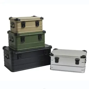 wasserdichte staubdichte ausstattung schutzhülle aus aluminium werkzeuggehäuse aluminiumbox lkw-box camping aluminium aufbewahrungsbox