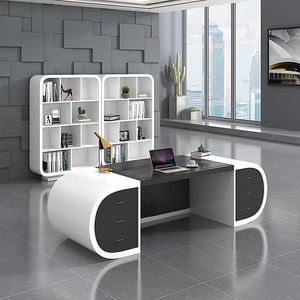 2024ใหม่ล่าสุดเฟอร์นิเจอร์เชิงพาณิชย์หรูหราการออกแบบที่ทันสมัยผู้จัดการสำนักงานซีอีโอเจ้านายสำนักงานผู้บริหารรูปตัว L สำนักงานสำนักงานสำนักงานสำนักงานสำนักงานสำนักงานสำนักงานสำนักงาน - Product Image 5