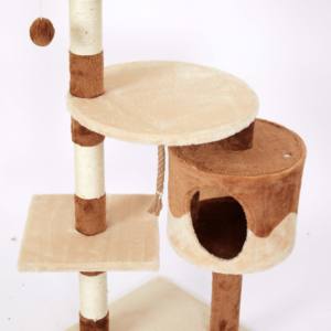 برج عصري شجرة النخيل القط كبير كوندو مع منصة مريحة من القطيفة - Product Image 3