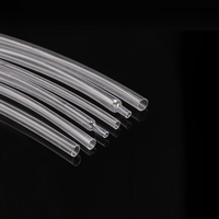 Tubo Termocontraíble de PE Transparente Blanco Ignífugo, Funda Aislante de Bajo Voltaje para Protección de Cables de Datos USB
