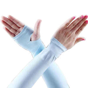 Nuevas Mangas Protectoras para Brazos al por Mayor, 2 Piezas, Calentadores Deportivos, Protección Solar UV, Cubre Manos, Enfriamiento y Calentamiento, para Correr, Pesca, Ciclismo - Product Image 6