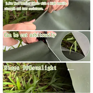 แผ่นป้องกันวัชพืชแบบไม่ทอสำหรับงานหนัก สีเขียว ผ้าไม่ทอ เหมาะสำหรับสวน สนามหญ้า ฟาร์ม และสวนผลไม้ - Product Image 5