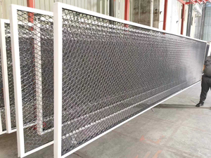 Personalizzazione Taglio Saldatura Piegatura Rete Metallica Espansa a Trama Semplice Rivestimento per Soffitto Moderno in Metallo Espanso - Product Image 5