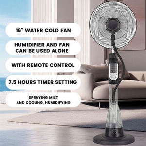 Quạt đứng phun sương làm mát điều khiển từ xa thiết kế mới tích hợp máy tạo độ ẩm cho văn phòng - Product Image 6
