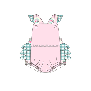 <span class=keywords><strong>Ensemble</strong></span> de vêtements d'été pour adolescentes, motif floral, jupe à volants rayée avec robe tunique, ensembles de vêtements pour bébés filles, boutique de vêtements pour enfants - Product Image 3