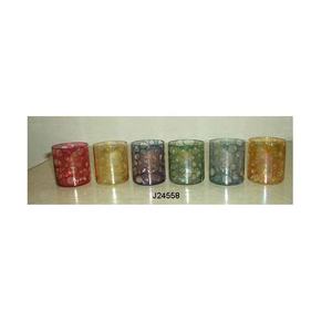 Glass Votives Available in Different <b>Colours</b> Christmas Home Decoration Party Decor <b>Candle</b> Holder - Product Image 1