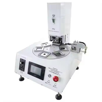 Machine à fabriquer des aimants de réfrigérateur Mide, modèle Mide-50E, aimant pneumatique pour badges 50x50MM, 110V, composants essentiels du roulement, 1 an de garantie