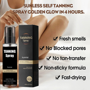 100ml/3.38fl.oz Spray abbronzante portatile personalizzato innovativo per abbronzatura autoabbronzante per nebbia di idrogeno per il corpo - Product Image 4