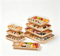 Boîte d'expédition compostable jetable en papier kraft, gaufrée et bronzée, personnalisée pour nouilles, salades et snacks – Meilleures ventes sur le marché européen
