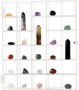 Tùy chỉnh rõ ràng Multilayer Acrylic hiển thị truy cập Rock hiển thị trường hợp với mở cửa - Product Image 3