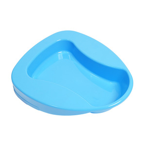Urinoir peu profond en plastique bleu pour personnes âgées et femmes enceintes – Idéal pour les patients - Product Image 1