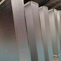 Conduit d'air flexible en PVC pré-isolé pour économie d'énergie, adapté aux systèmes CVC, aux hôpitaux et aux écoles