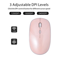 Souris RVB pour ordinateur sans fil Souris rechargeable sans fil Gamer Souris USB Souris Pilote Souris
