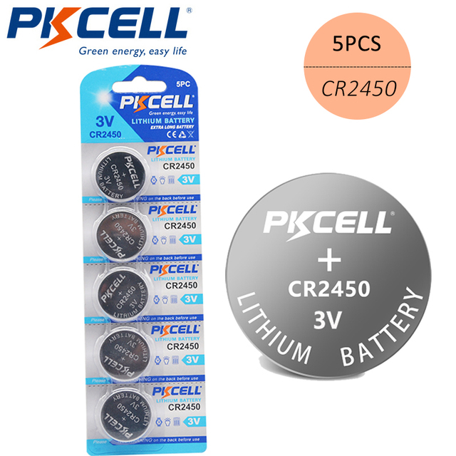 High Quality Lithium Button Cell Battery Cr2032 for Car Key Watches Home Appliance Battery Lithium Button Cell Battery