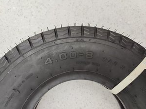 Pneus et Chambres à Air pour Moto, Tricycle Bajaj et Tuk Tuk à Trois Roues, Marque Renommée TVS, Origine Inde, 4.00-8 400-8 4008 400 8 - Product Image 4
