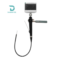 Bronchoscopie Fibroscopique Flexible Portable pour Usage Humain et Vétérinaire, Bronchoscopie Électronique GBS-5, Nasopharyngoscope Portable