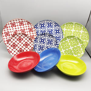Juego <span class=keywords><strong>de</strong></span> Platos <span class=keywords><strong>de</strong></span> Cerámica Coloridos <span class=keywords><strong>de</strong></span> Estilo Europeo al por Mayor, Juego <span class=keywords><strong>de</strong></span> <span class=keywords><strong>Vajilla</strong></span> <span class=keywords><strong>de</strong></span> <span class=keywords><strong>Porcelana</strong></span> <span class=keywords><strong>de</strong></span> 18 <span class=keywords><strong>Piezas</strong></span>, <span class=keywords><strong>Precio</strong></span> <span class=keywords><strong>de</strong></span> Fábrica al por Mayor - Product Image 3