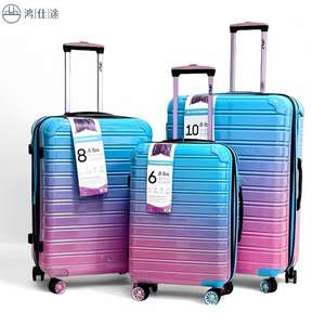 2025 חדש צבע טרולי טרולי על מזוודה סטים בחוץ מודרני תיק תיק מטען עבור אישה גברים ילדים בנות בנים - Product Image 1