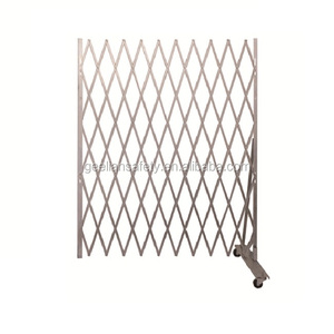 Porte de garage <span class=keywords><strong>accordéon</strong></span> en <span class=keywords><strong>métal</strong></span> d'extérieur, portails extensibles rétractables - Product Image 2