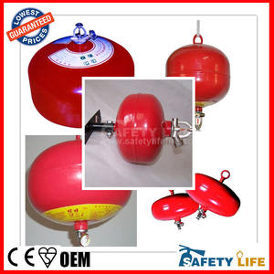 ลูกบอลดับเพลิงแบบแขวนอัตโนมัติ ABC DRY POWDER SUS304 พร้อมใบรับรอง CE พร้อมผงเคมีที่เบาและละเอียด - Product Image 3