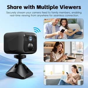 Telecamera IF con Visione Notturna 1080P HD, Microfono, Archiviazione Cloud, Attivazione Remota, WiFi 2.4G per Interni, per Animali Domestici e Bambini - Product Image 4