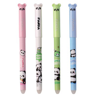 Nuevo Bolígrafo de Plástico Panda Borrable de Tinta Neutra, Secado Rápido, Resistente al Calor, de Alta Apariencia, para Estudiantes, Oficina, Material Escolar