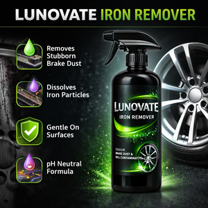 สเปรย์กำจัดคราบเหล็ก LUNOVATE (500 มล.) น้ำยาทำความสะอาดฝุ่นเบรกสำหรับล้อและสี ออกฤทธิ์เร็ว ปลอดภัย ใช้ได้กับทุกพื้นผิว - Product Image 4
