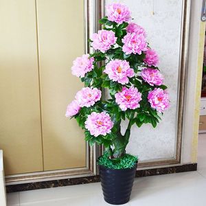 Venta al por mayor árbol <span class=keywords><strong>artificial</strong></span> peonía planta para decoración árbol peonía plantas artificiales árboles <span class=keywords><strong>flor</strong></span> <span class=keywords><strong>artificial</strong></span> con maceta - Product Image 3