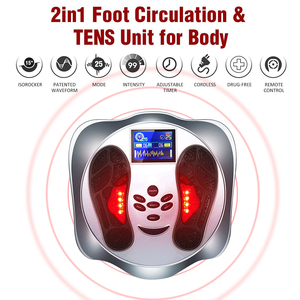 Masajeador de pies máquina TENS para ancianos Masajeador de pies Circulación sanguínea <span class=keywords><strong>Plus</strong></span> Medic instrumento de terapia electrónica TENS - Product Image 3