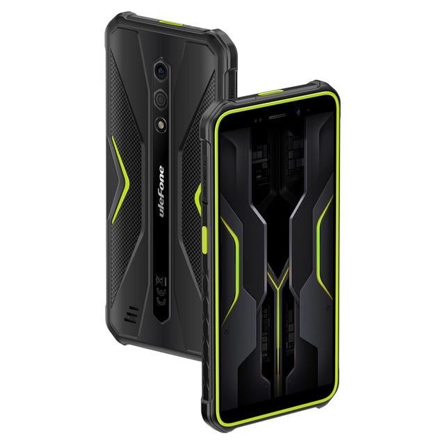 Ulefone Power Armor X12 Pro 4860mAh Battery Rugged Smartphone Unlocked 4GB+ 64GB Android 15 Waterproof Cell Phone