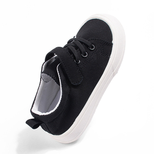 2025 New Kids <strong>Canvas</strong> Sneakers | Breathable &amp; Comfortable | Unisex Outdoor &amp; School <strong>Shoes</strong> | 2 Colors Black/White | Gift - Product Image 4