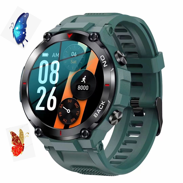 New Model K37 Smart Watch IP68 Waterproof Blood Oxygen Heart Rate GPS Tracking Smartwatch Bracelet