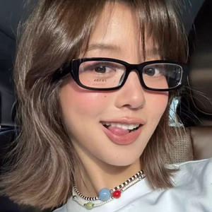 Montatura per Occhiali Quadrata con Lenti Fotocromatiche Cangianti, Stile Retrò alla Moda per Donne - Product Image 3