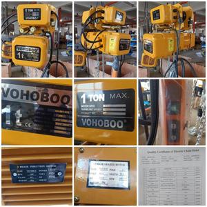 Carretilla elevadora de cadena sin fin eléctrica de cadena única tipo ER de alto rendimiento 1ton 2Ton 3Ton 5Ton Acero de capacidad 380V para venta al por menor - Product Image 5