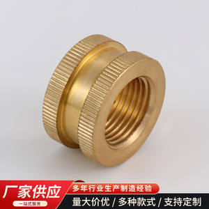 Brass Bushing 10 Mm Shaft Diameter Threaded Self Lubricating Round Bore CNC Machined Hardware Component - Product Image 5