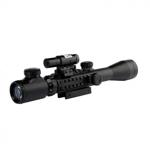 Hotselling combo scope C3-9X40EG COMBO Dual Illumination,Red laser,Red&Green Dot Sight Optical Scopes