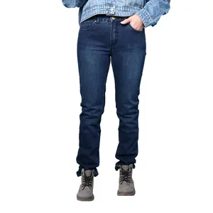 OEM ODM Spray Printing Jeans skinny pour femmes à la mode Jeans pour femmes Pantalons Jeans pour femmes