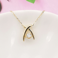 Collier pendentif en or 18 carats avec chaîne longue à maillons, diamant, pour femmes, cadeau de mariage, de fiançailles, de fête, bijoux