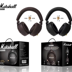 Auriculares Inalámbricos Over-Ear 5.0 con Bajos Potentes, Plegables, para <span class=keywords><strong>Marshall</strong></span> <span class=keywords><strong>Major</strong></span> 4ª y 2ª Generación, Teléfono, PC, Viajes - Product Image 1