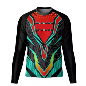 2025 personalizado de manga larga a prueba de viento ropa deportiva nuevo estilo Motocross Racing Bmx Jersey Mtb Downhill Jersey - Product Image 5