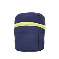 Sac de rangement fonctionnel matelassé léger de haute qualité avec logo personnalisé, pochette à couches en nylon pour bébé et maman, usage quotidien en extérieur