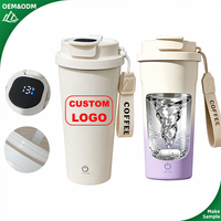 Vaso Térmico de Acero Inoxidable 316 para Oficina, Diseño Moderno, Aislamiento al Vacío, Revestimiento Interior de Cerámica, con Indicador de Temperatura